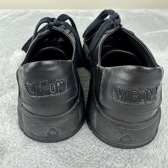Viron 1968 Black Chunky Platform Shoes Men’s Size 41 EU - Picture 6 of 14